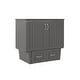 preview thumbnail 94 of 100, Nantucket Murphy Bed Chest with Built-in Charging Station