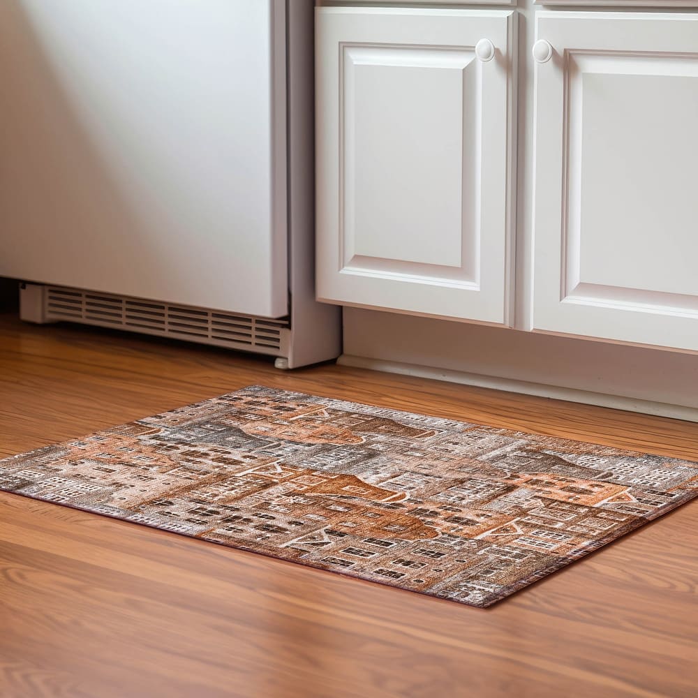 Premium Washable Super Soft Modern Citylife Mayfield Rug