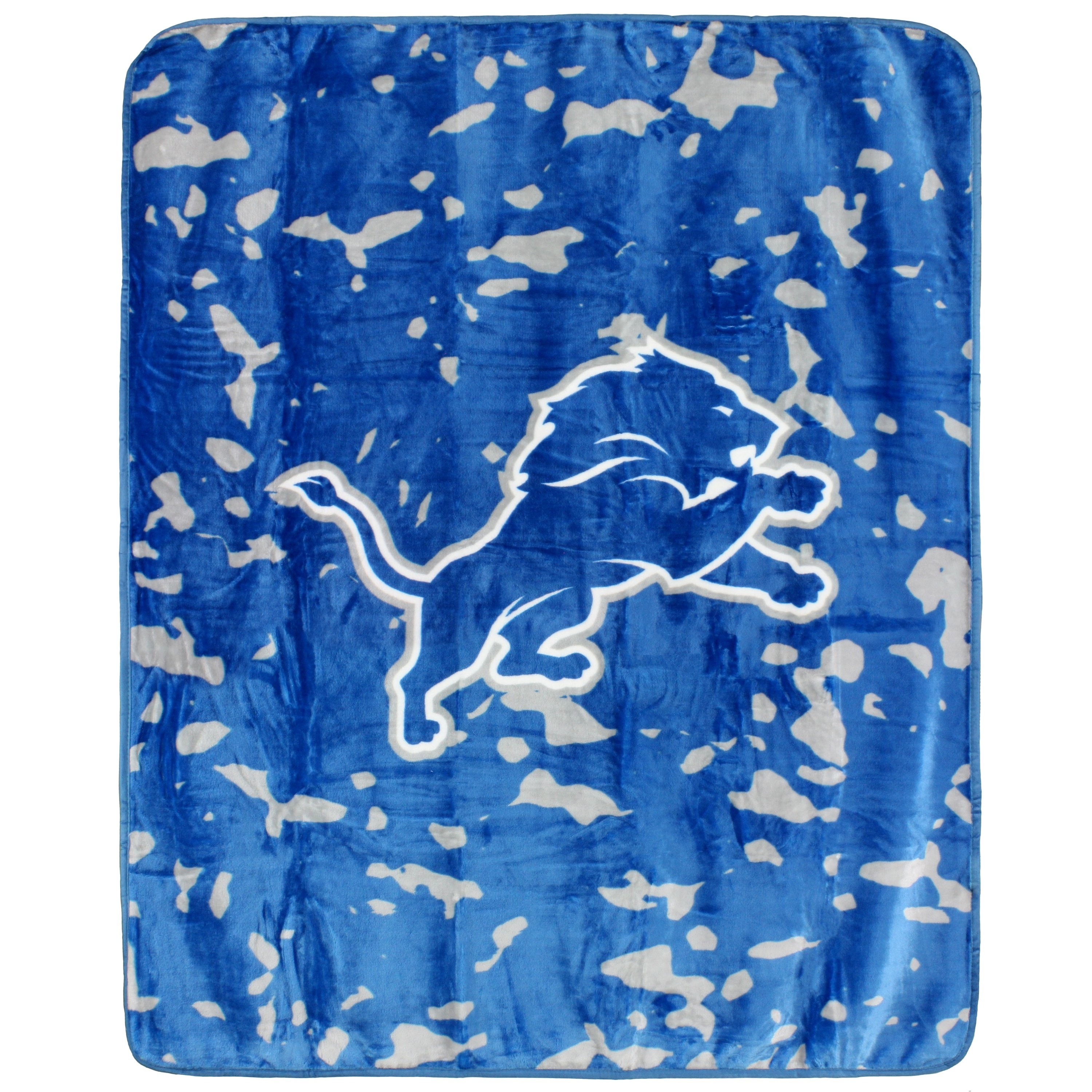 College Covers CCNFLTHSMDET 50 x 60 in. NFL Detroit Lions Throw Blanket