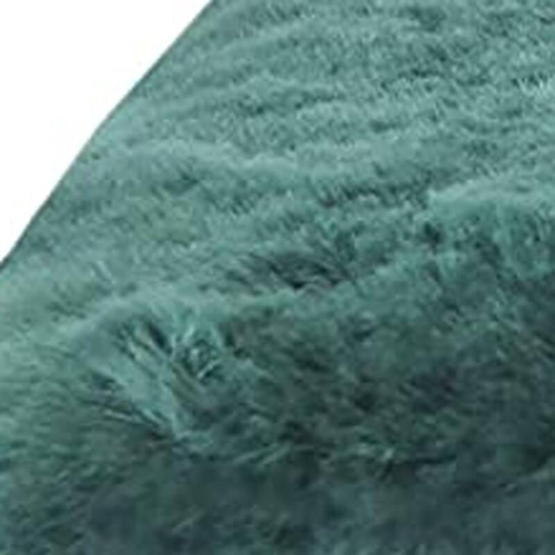 HomeRoots 17" Square Natural Medical Grade Sheepskin Chair Pad