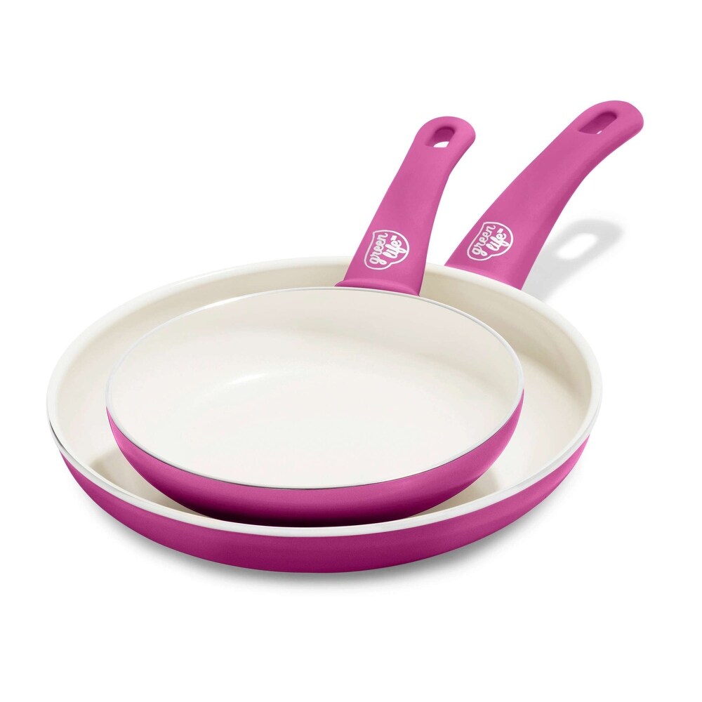 Non-Stick Cookware Set of 10 (pale pink)