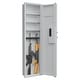 preview thumbnail 12 of 14, 53" Password Touch Panel In-Wall Safe, Hidden Wall Gun Safe for Rifles with Adjustable Shelves White