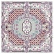 preview thumbnail 105 of 118, SAFAVIEH Handmade Bellagio Fronnie Oriental Medallion Wool Rug 5' Square - Light Green/Ivory - Square