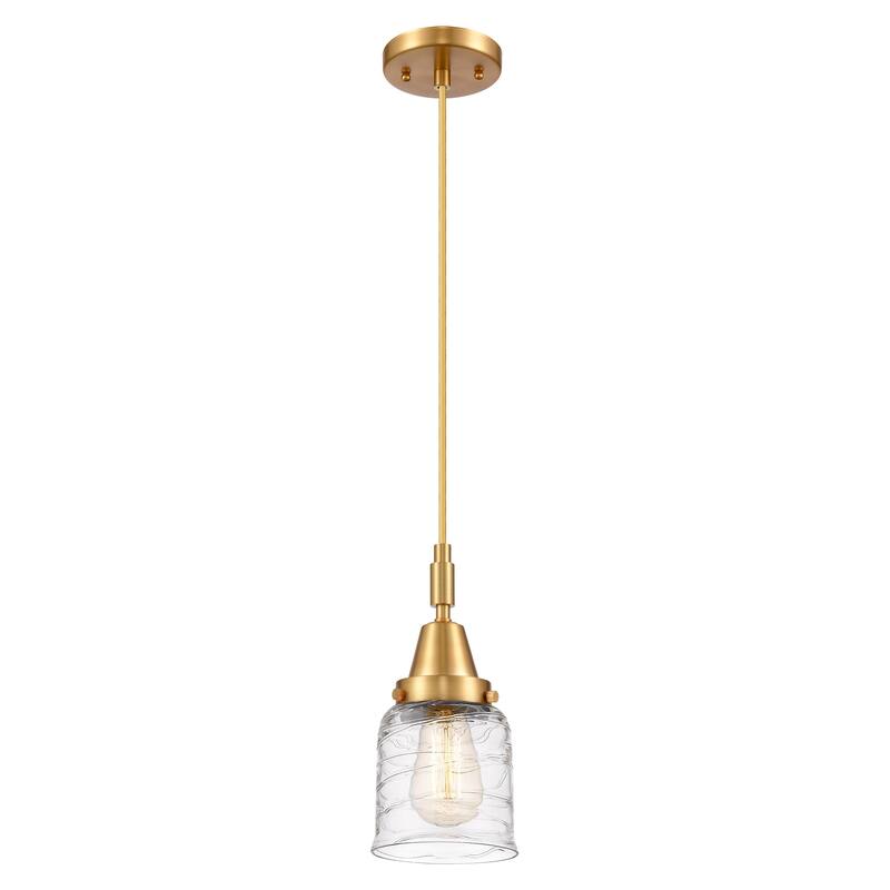 Innovations Lighting 447-1P-G513 Bell 5" Wide Mini Pendant with Clear