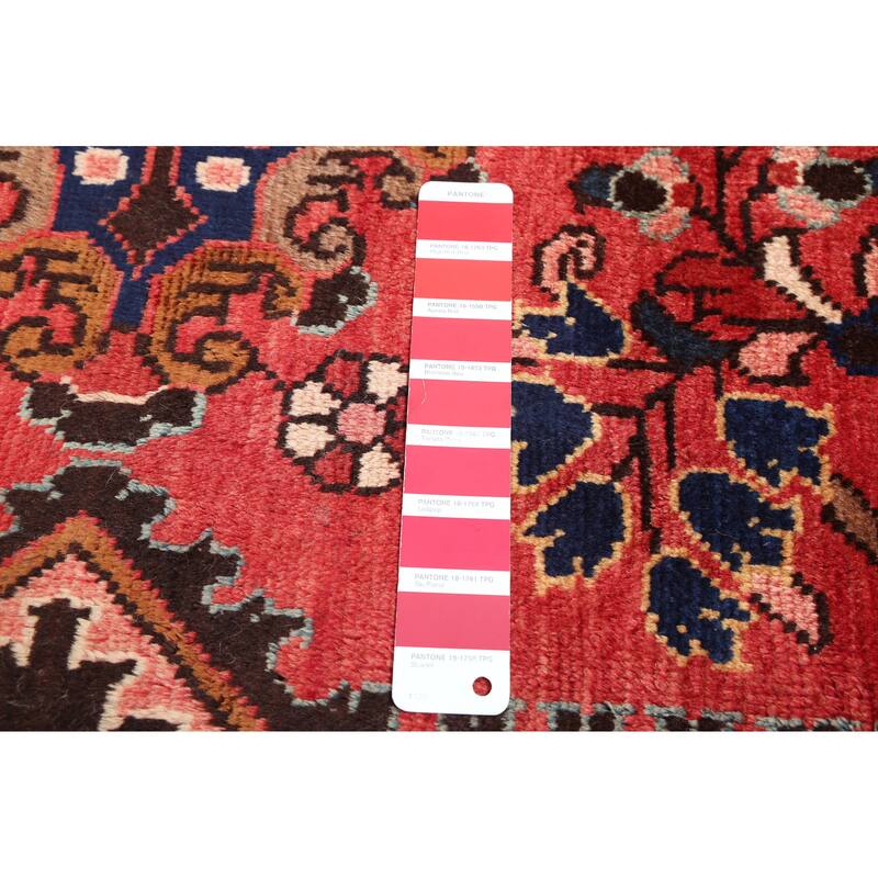 ECARPETGALLERY Hand-knotted Anatolian Vintage Red Wool Rug - 5'3 x 10'4