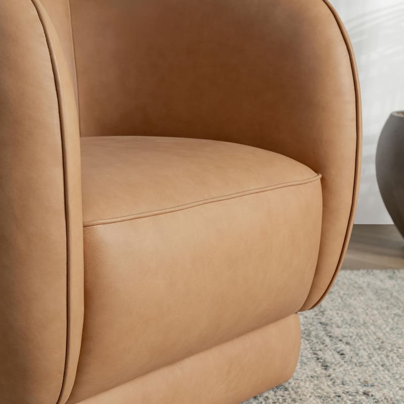 Classic Home Rinner Leather Accent Chair