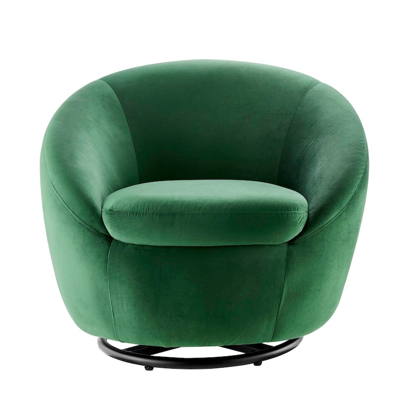 Buttercup Performance Velvet Performance Velvet Swivel Chair