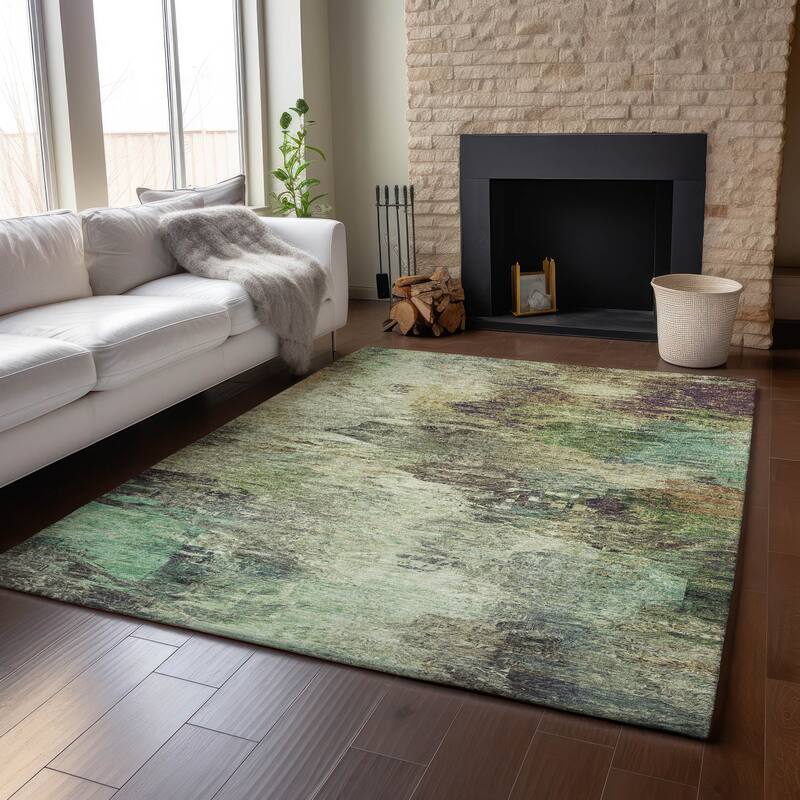 Premium Washable Super Soft Abstract Mirage Mayfield Rug