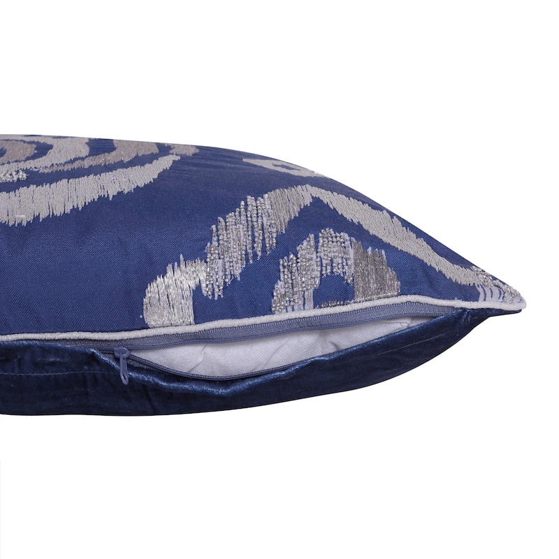 Sevita Ikat Polyester Blend Indoor/Outdoor Throw Pillow
