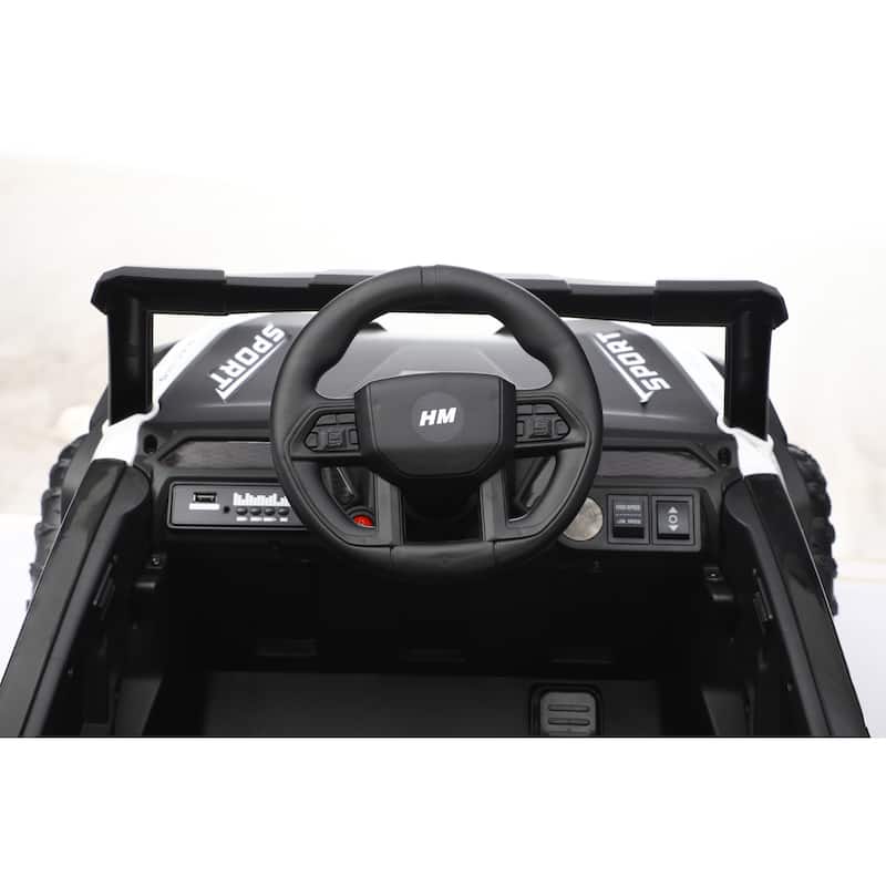 Ride On Car, Kids Electric UTV Car, Ride On Car For Kids,12V Ride On Utv Toy Electric Car With Remote Control