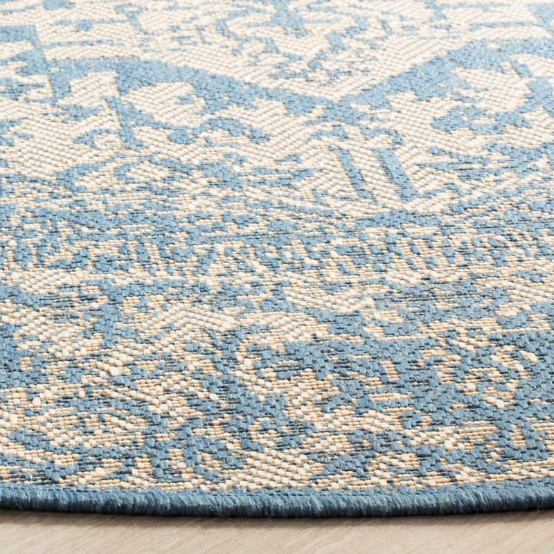 SAFAVIEH Linden Rick Indoor/ Outdoor Waterproof Patio Backyard Rug
