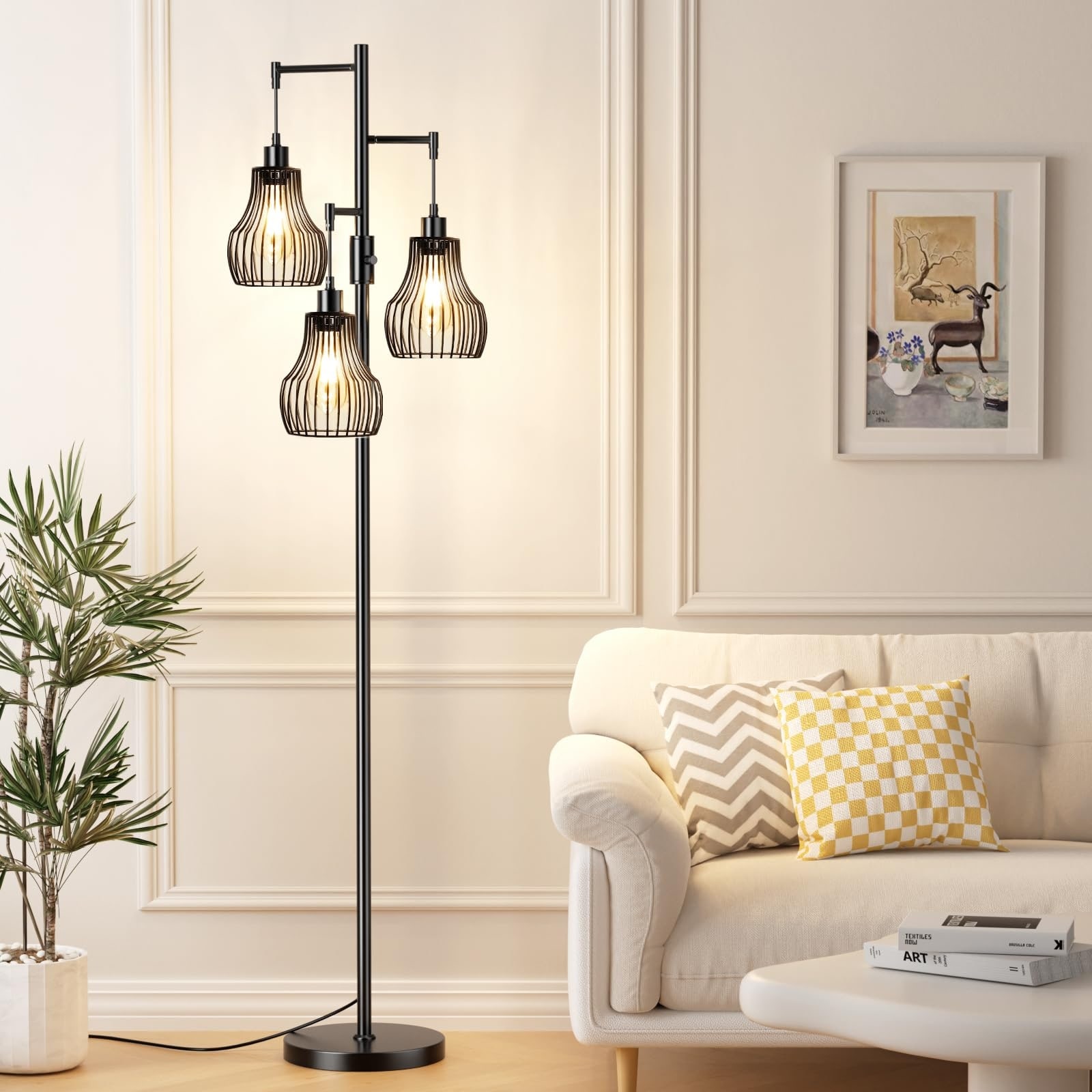 Dimmable floor lamps for living room on sale