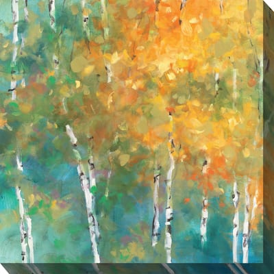 Obscure Forest #2 Indoor/Outdoor Art - Multi-color