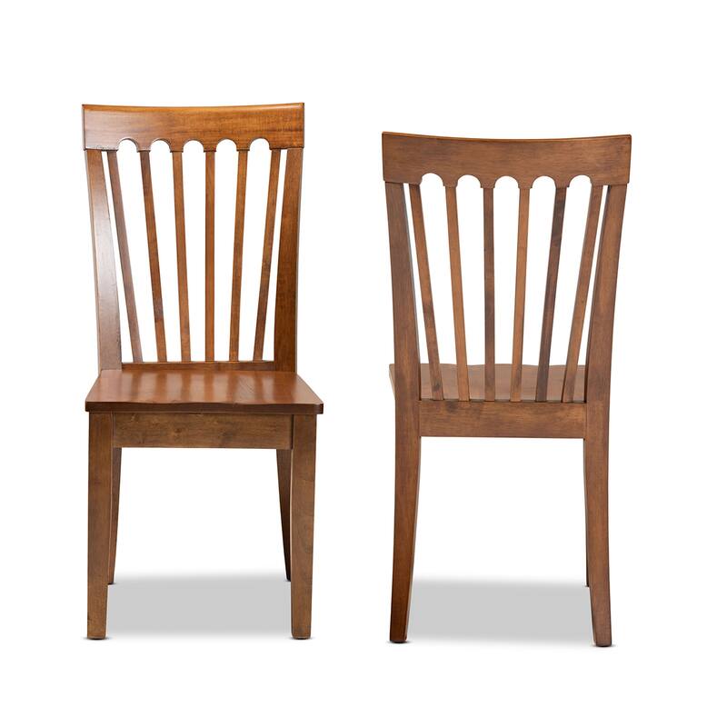 Minette Modern and Contemporary Transitional 2-Piece Dining Chair Set
