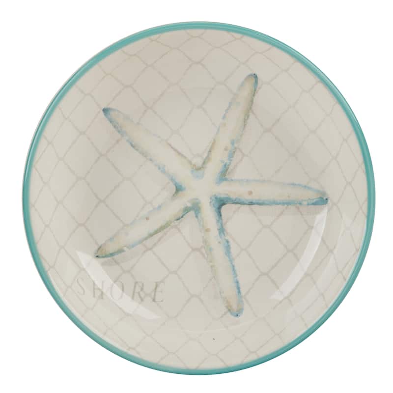 Certified International Ocean View Set of 4 Soup Bowls - 9" Diam x 2"