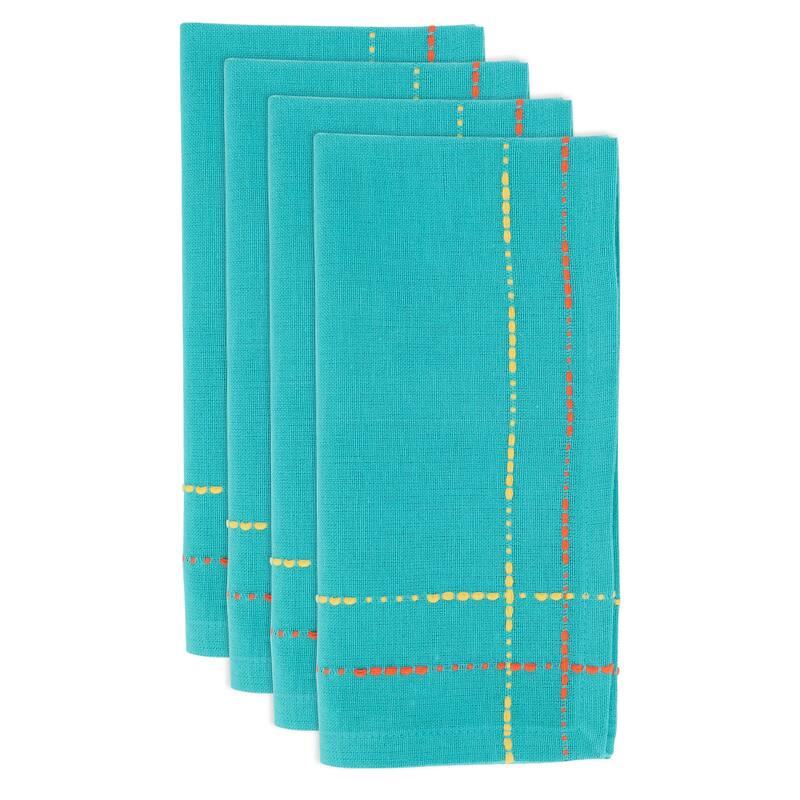 Table Napkins With Dobby Border Design (Set of 4)