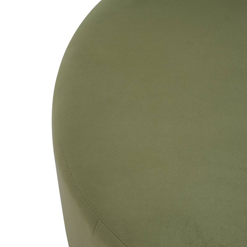 Upholstered Round Ottoman