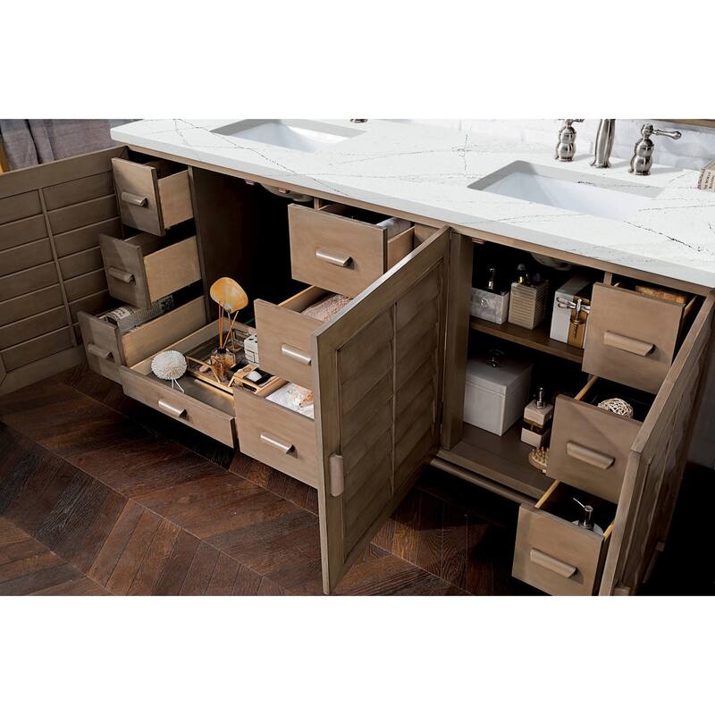 James Martin Vanities 620-V72-FENC Portland 72" Free Standing Double