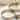 Glitzhome Set of 2 Round Metal Gold Mirrored Decorative Trays