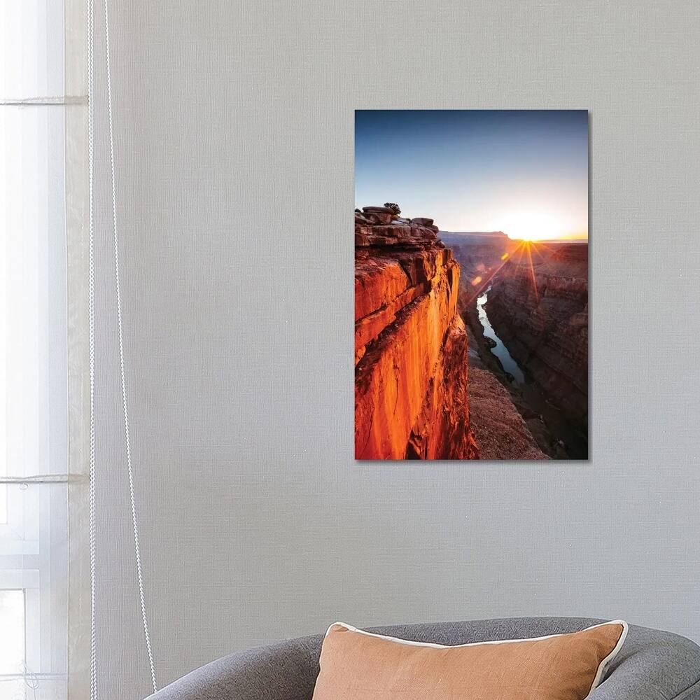 iCanvas "Sunrise, Toroweap Point, North Rim, Grand Canyon National Park, Arizona, USA" by Matteo Colombo Canvas Print