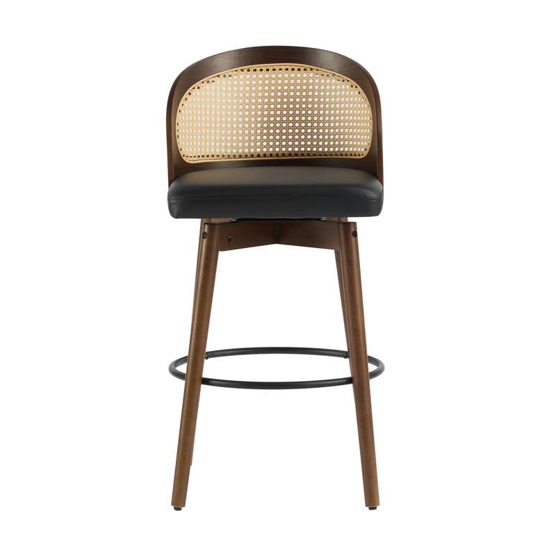 Como Indoor Wood Barstool