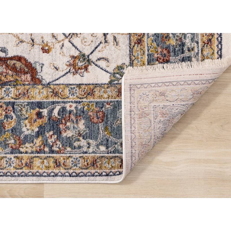 Olivia Collection - Classic Elegant Border Area Rug