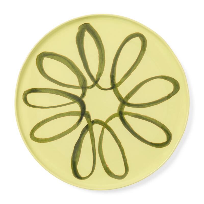 Caravan Amalfi Service Charger Plate - 12.6" - Lime