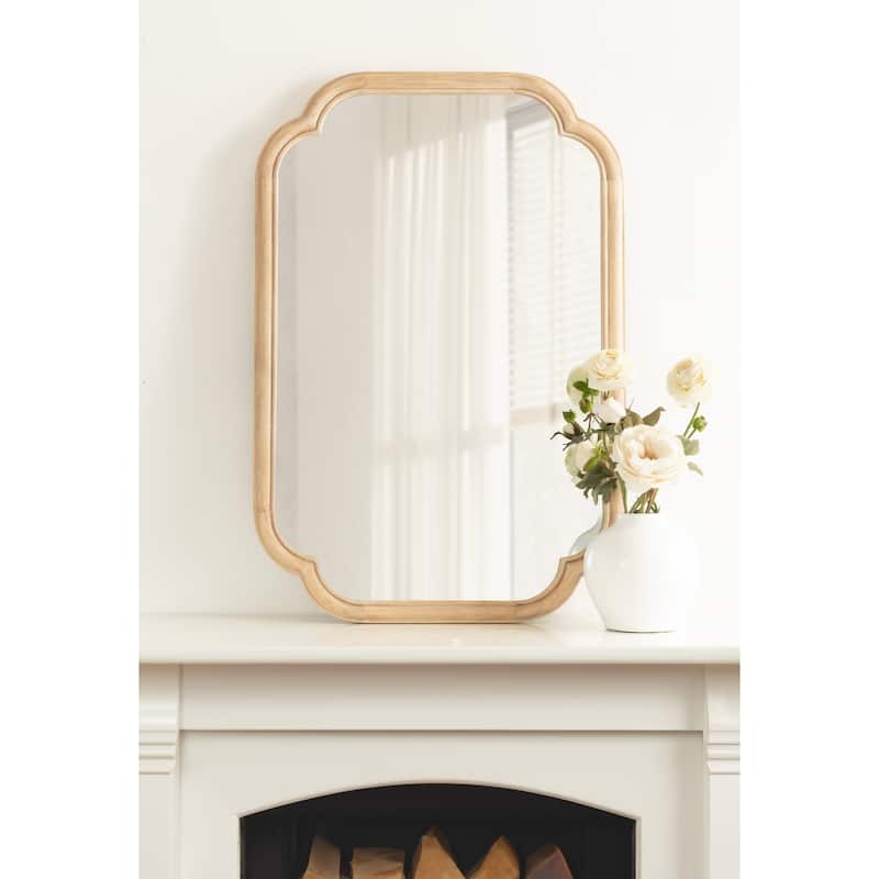 Kate and Laurel Glenby Scallop Wall Mirror