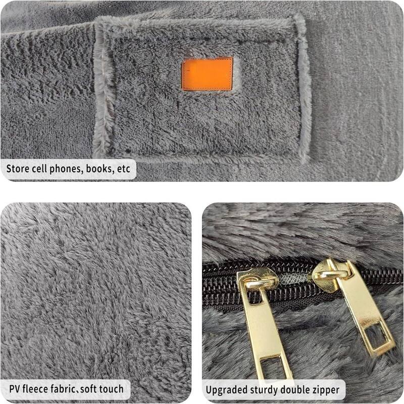 Bean Bag Chair Cover(No Filler)Big Round 6ft