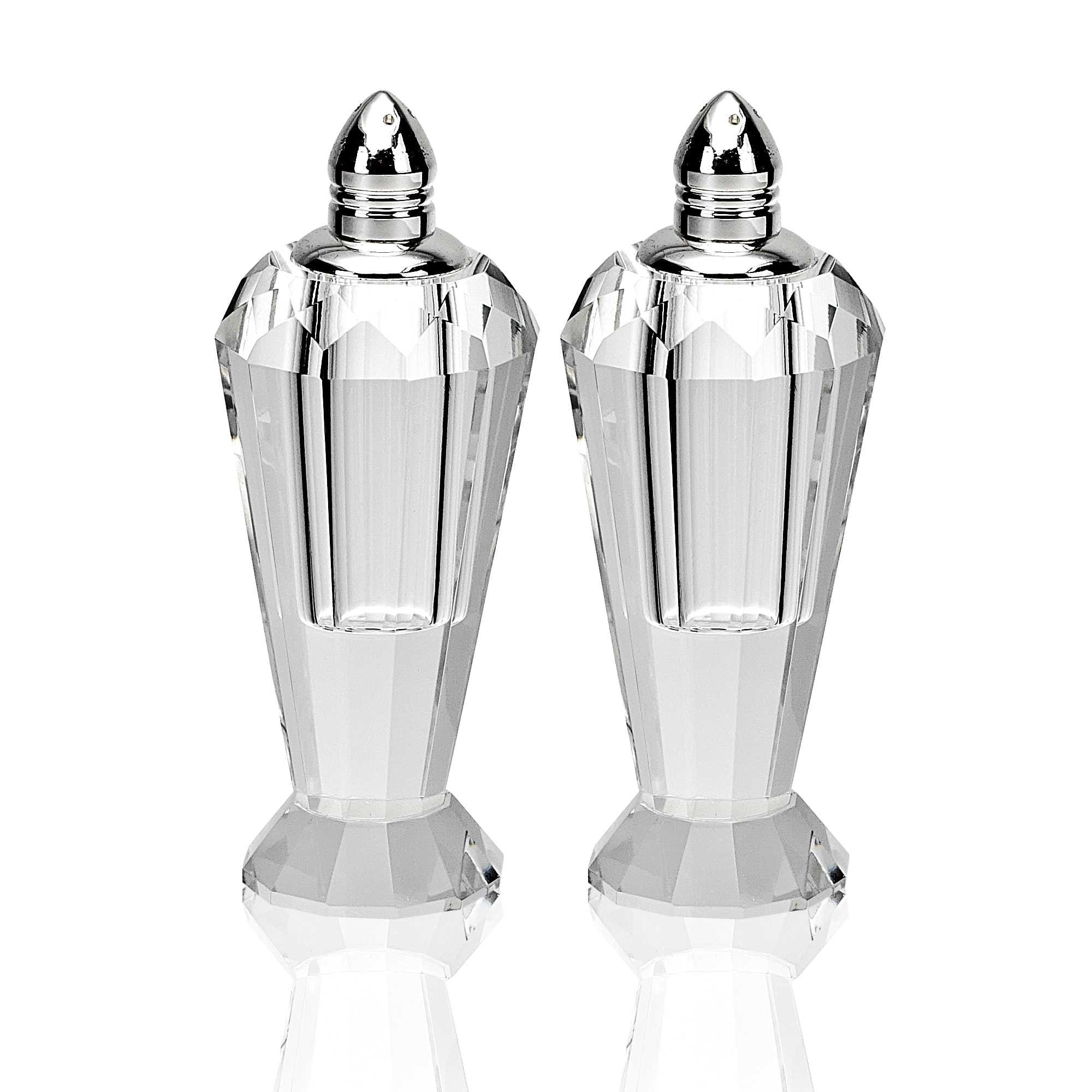 OXO Good Grips 2-in-1 Salt and Pepper Shaker,Silver
