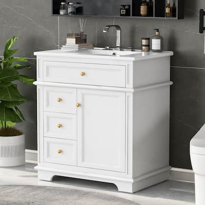 30" Bathroom Vanity with Sink