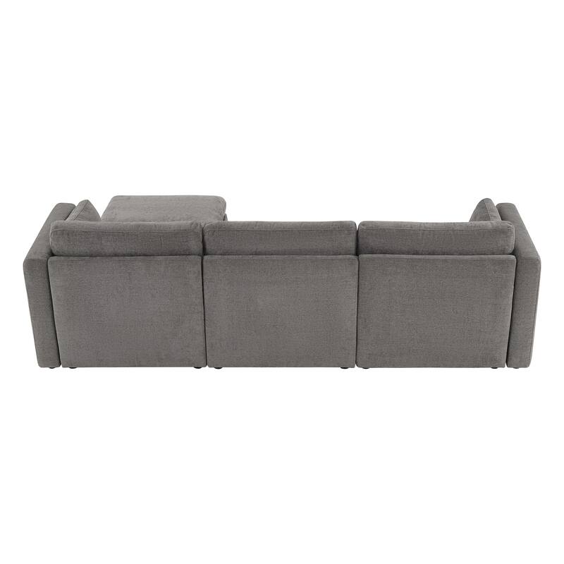 Celia Oversized Modular Sectional Fabric Sofa Set