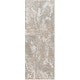 preview thumbnail 9 of 11, Myrtlle Abstract Swirl Area Rug Grey/Beige - Runner - 2' 7" x 10'