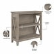 preview thumbnail 46 of 50, Key West Small 2 Shelf Bookcase by Bush Furniture