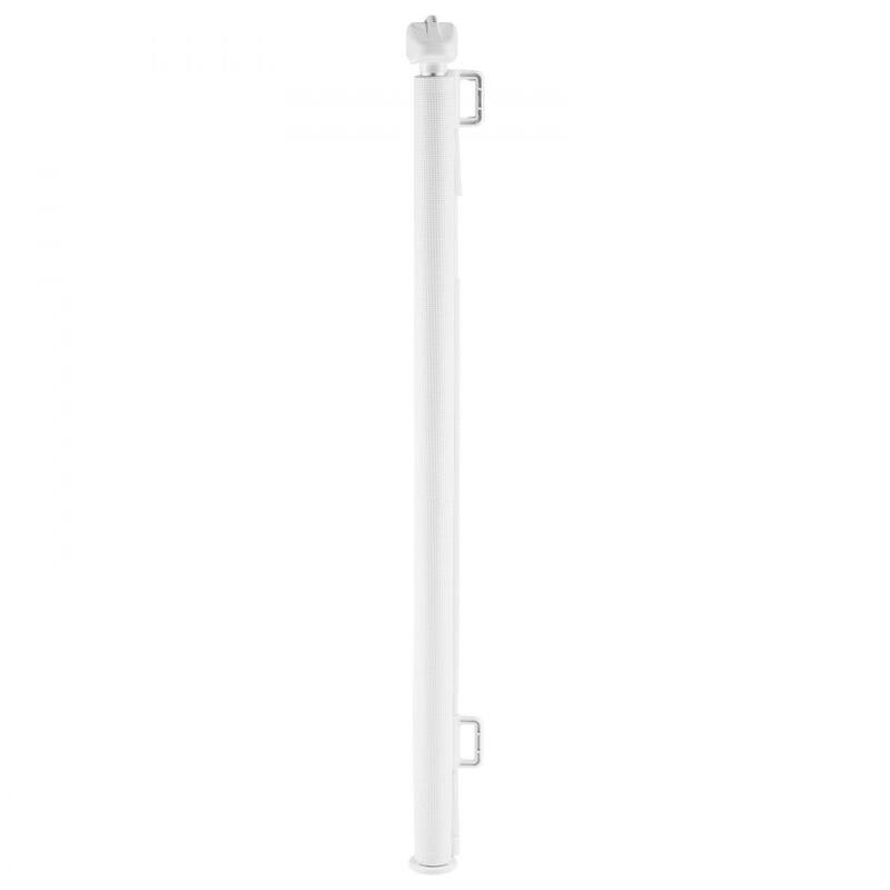 Retractable Baby Gate with Escape-Proof Bottom Hook and Mesh Design for Kids and Pets Safety