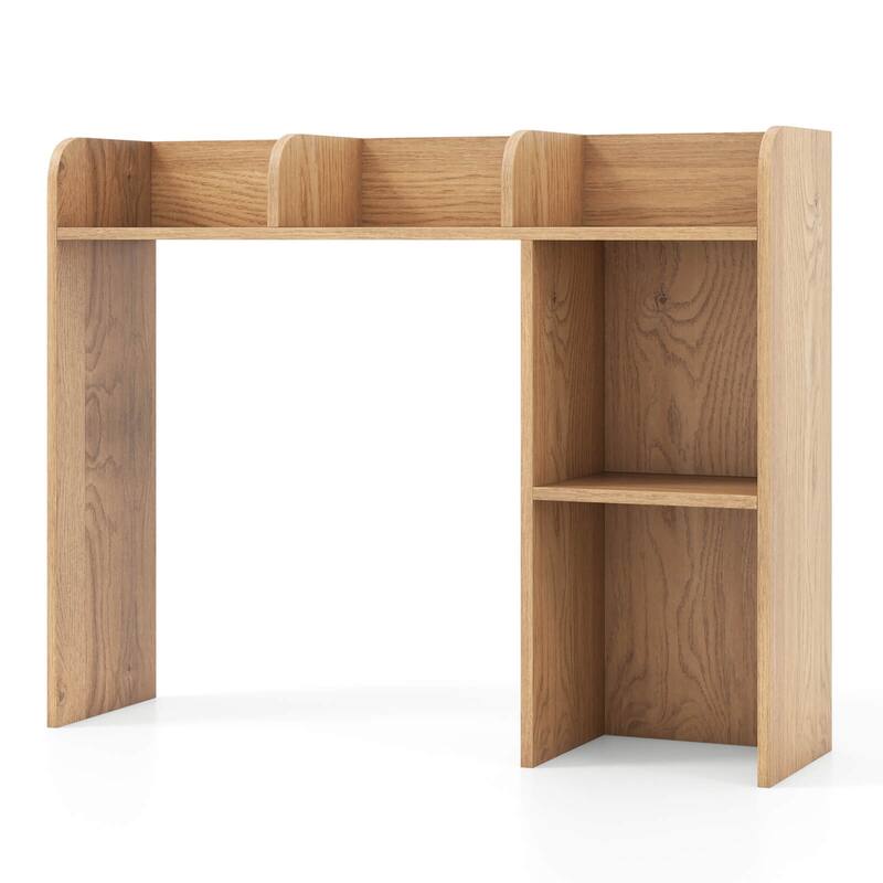 Costway Desk Bookshelf Desktop Storage Organizer Display Shelf Rack