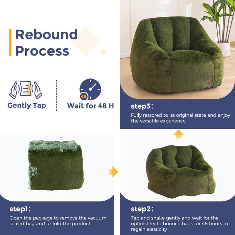 Bean Bag Chair Floor Sofa