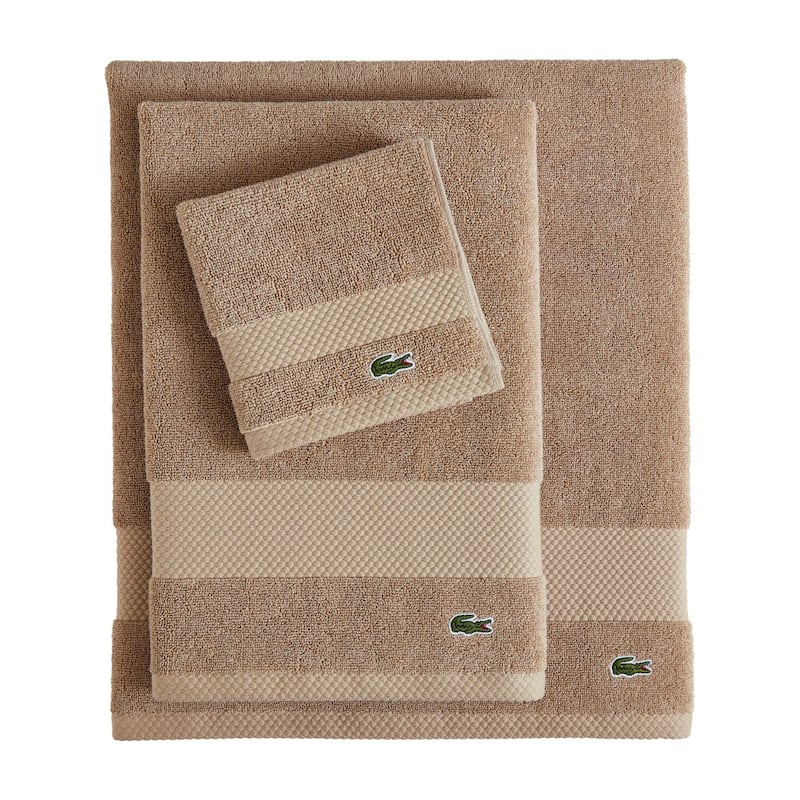 Lacoste Heritage Supima 100% Cotton Wash Cloth
