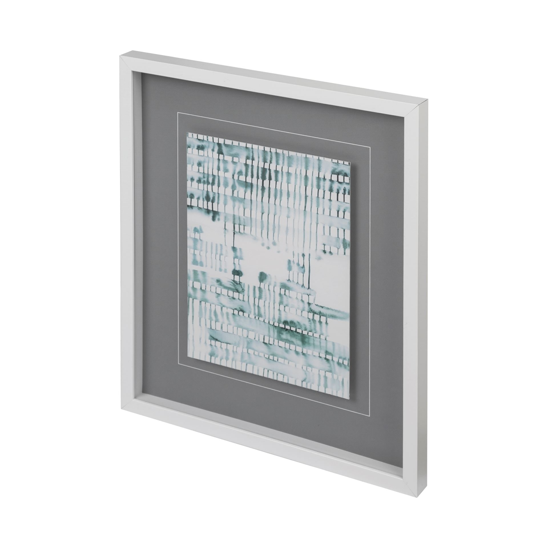 Mercana Barred II by Grace Popp a Framed Art Print Matted under Glass