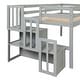 preview thumbnail 7 of 15, Twin Size Loft bed With Staircase And Storage Or Entertainment for home