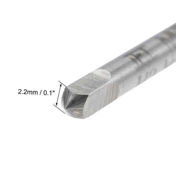 Spiral Point Threading Tap M2 Thread 0.4 Pitch Titanium Coated HSS 2pcs