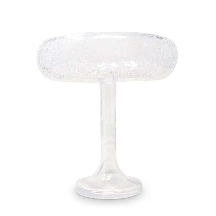 Tall Stemmed Salad Bowl, Liscio Ottico