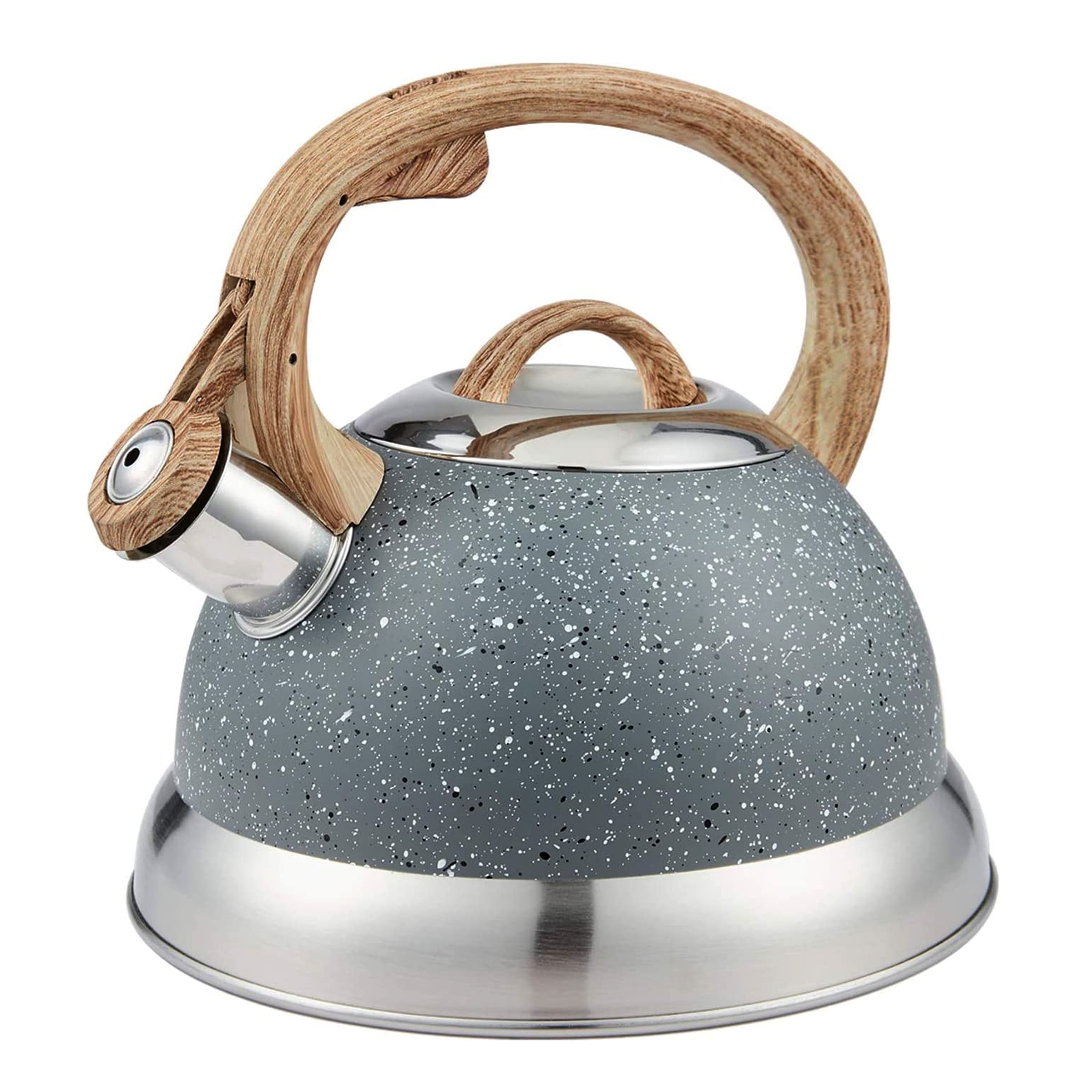 MegaChef 1.8Lt Stainless Steel body and Glass Electric Tea Kettle