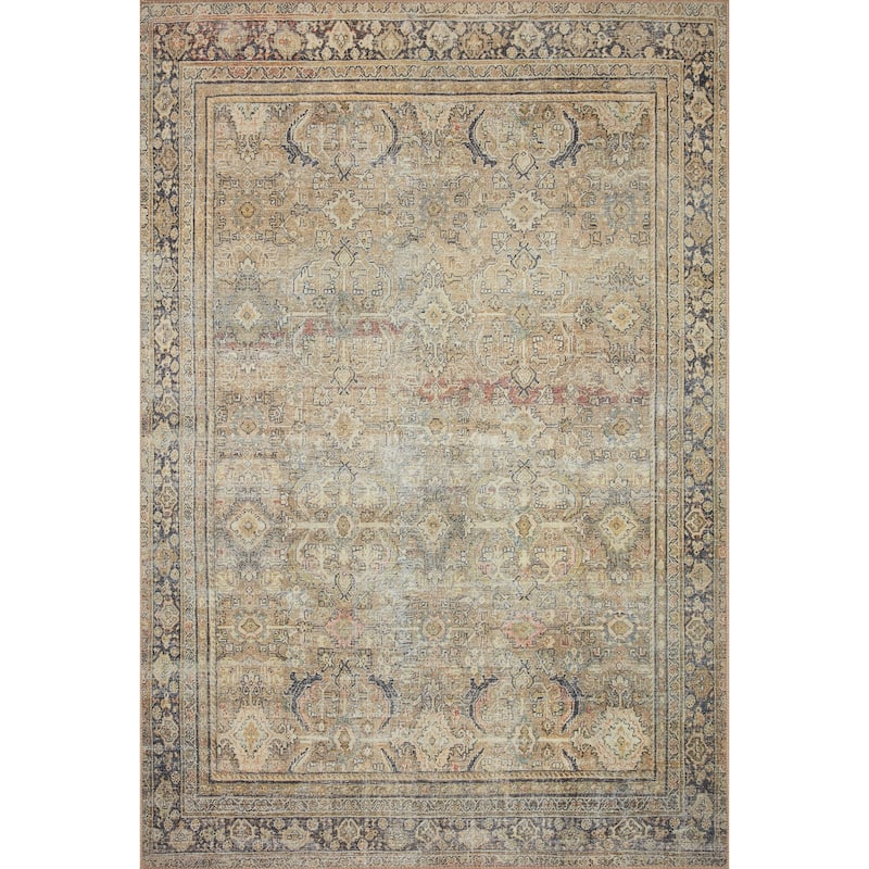 Alexander Home Victoria Traditional Vintage Border Area Rug