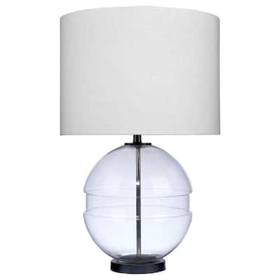 Alden Décor Claudia Glass Table Lamp