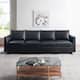 Option 4 Seater Sectional ,Black