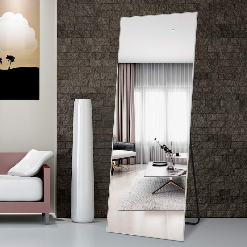 Aluminum Alloy Full Length Floor Mirror