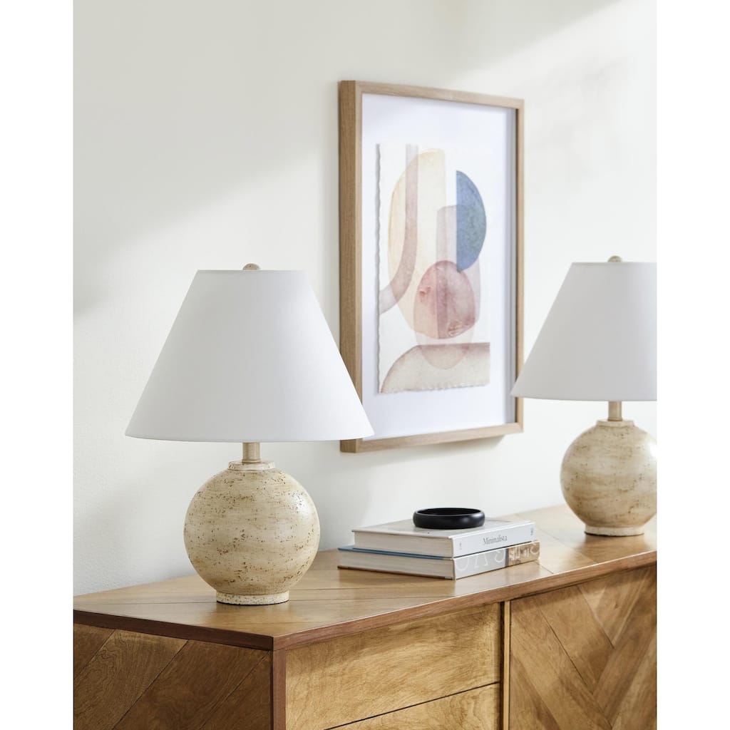 Livabliss Fogi Traditional Accent Table Lamp - 20"H x 14"W x 14"D
