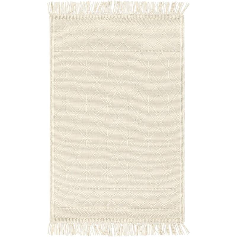 Livabliss Casa DeCampo Farmhouse Diamond Area Rug