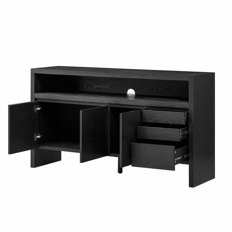 60" 3-Door Sideboard with 3 Drawers
